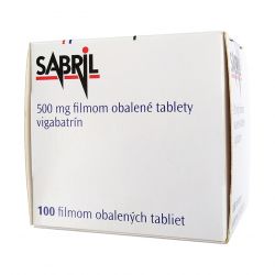 Сабрил (Вигабатрин) таблетки 500мг №100 (100 таблеток) в Новокузнецке и области фото