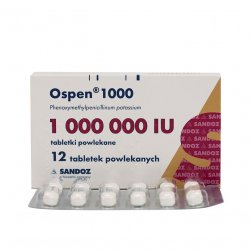 Оспен (Феноксиметилпенициллин) табл. 1млн. МЕ №12 в Новокузнецке и области фото