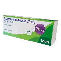 Изотретиноин Actavis (аналог Акненормин, Aknenormin) капс. 20мг 30шт в Новокузнецке и области фото