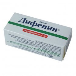 Дифенин (Фенитоин) таблетки 117мг №60 в Новокузнецке и области фото