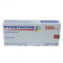 Пиостацин (Пристинамицин) таблетки 500мг №16 в Новокузнецке и области фото