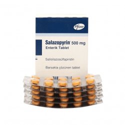 Салазопирин Pfizer табл. 500мг №50 в Новокузнецке и области фото